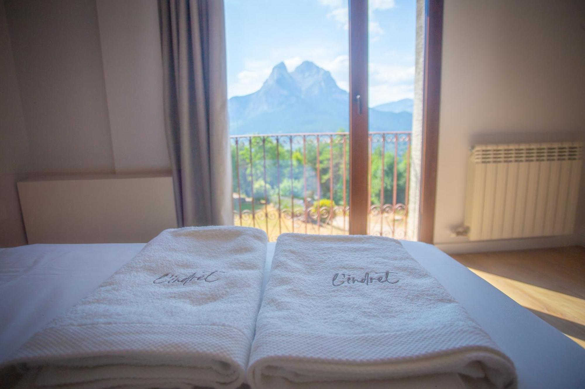L'Indret Del Pedraforca Adults Only Hotel Saldés Exterior foto